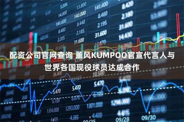 配资公司官网查询 薰风KUMPOO官宣代言人与世界各国现役球员达成合作